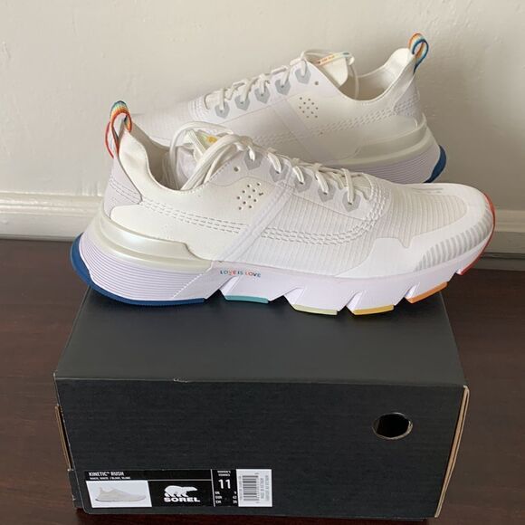 Sorel  kinetic rush rainbow EVA footbed sneaker size 11 new - Picture 15 of 16